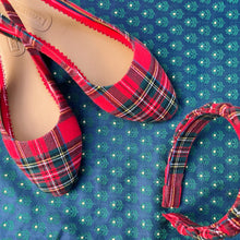 Load image into Gallery viewer, Plaid Slingbacks

