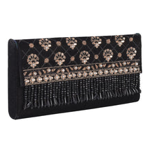 Load image into Gallery viewer, La Jolla Clutch in Black
