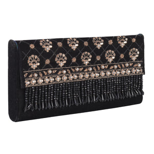 La Jolla Clutch in Black